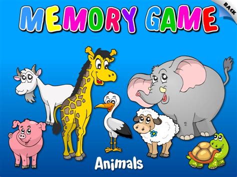Free Memory Game For Kids Pikolgreen