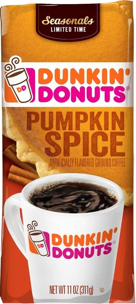 Dunkin Donuts Pumpkin Spice Ground Coffee 11oz311g Uk Grocery