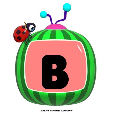 Cocomelon Logo Alphabet