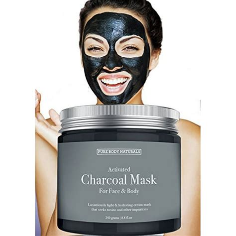 New Activated Charcoal Face Mask Charcoal Mask For Blackheads Acne