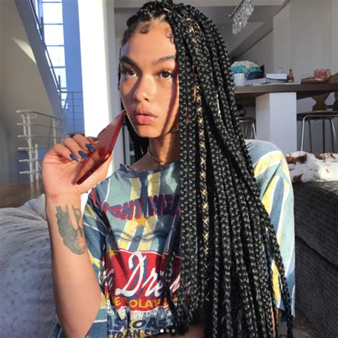 Dope Box Braids Hairstyles To Try Allure Braided Hairstyles Updo