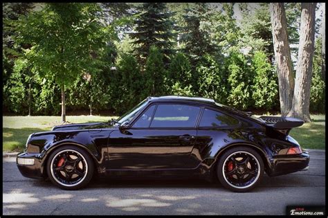 Porsche 964 Turbo In Black Want One Now Please Porsche 964