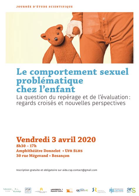 ReportÉ Le Comportement Sexuel Problématique Chez Lenfant Lactu