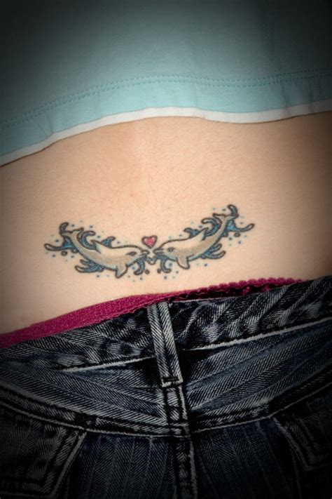 Lower Back Tattoos For Women Girls