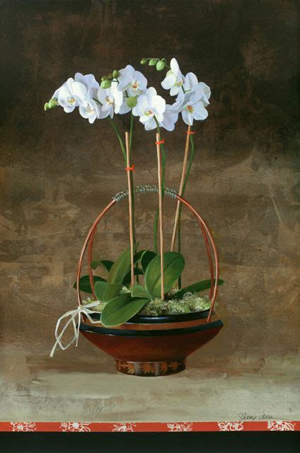 Orchid Still Life Sherry Loehr Still Life Art Flower Painting