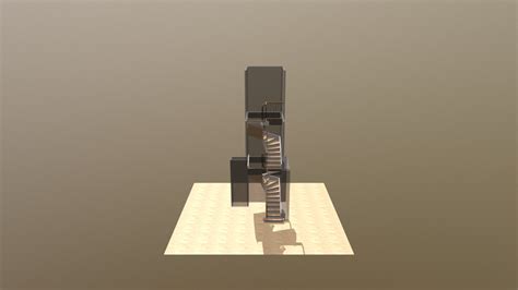 schody sopot 3d model by stolmark [7401a81] sketchfab