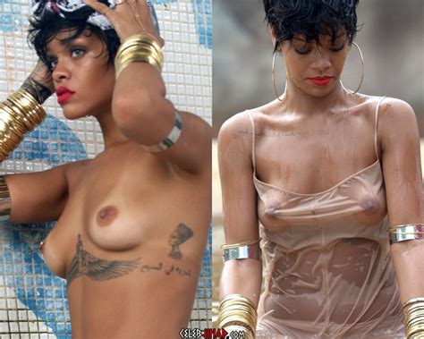 蕾哈娜 Rihanna 裸照拍摄花絮发布