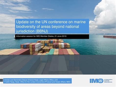 Ppt Update On The Un Conference On Marine Biodiversity Of Areas