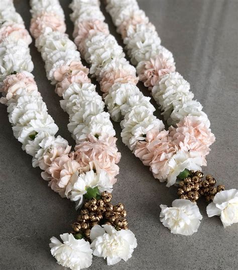 Carnation Garland | Indian wedding garland, Garland wedding, Rose