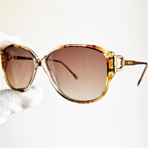 Gucci Vintage Sunglasses Rare Square Oval Gold Gg2189 Tortoise Etsy