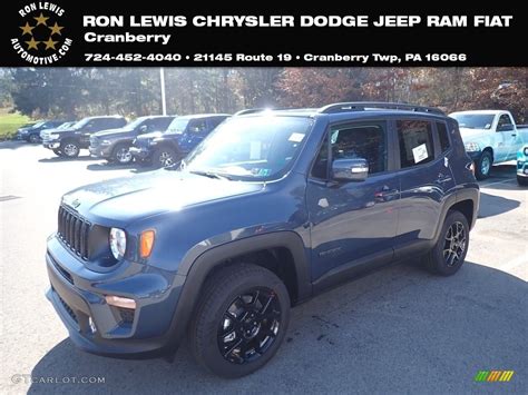 2020 Slate Blue Pearl Jeep Renegade Latitude 4x4 135943316 Photo 18