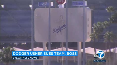 Dodger Stadium Usher Suing Team Over Alleged Sex Harassment Backlash Abc7 Los Angeles