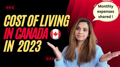 Cost of Living in Canada in 2024 | Monthly Expenses Toronto|Inflation