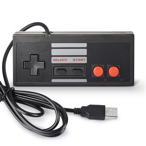 2 X Usb Gaming Controller For Classic Nes 8 Bit System Console Control