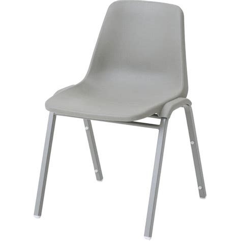 Home Grey Plastic Stacking Chair Home Hardware