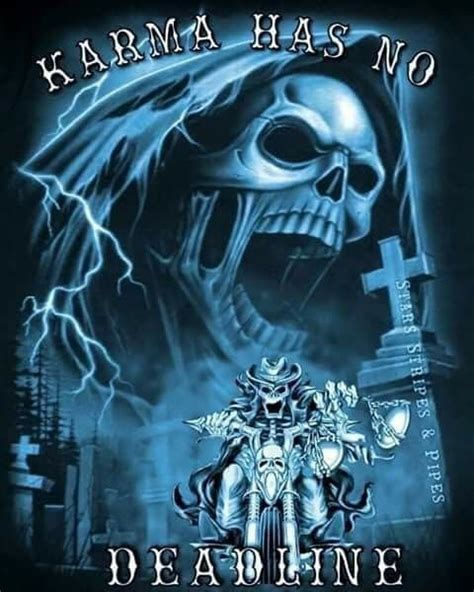 Pin By Edward May On Karma Skull Quote Epic Art Grim Reaper Art