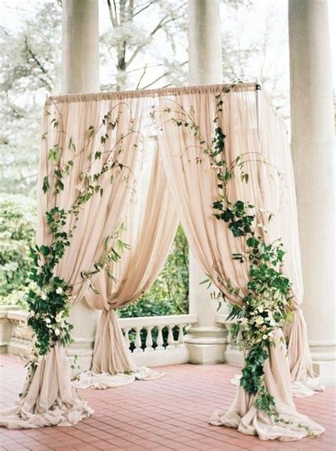 20 Wedding Arches With Drapery Fabric Wedding Arch Wedding Arch