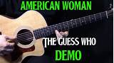 How To Play American Woman On Guitar Pictures