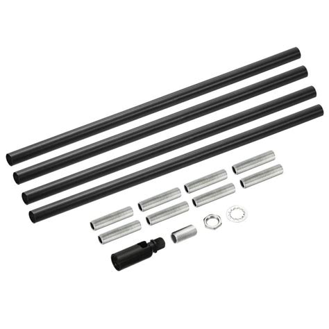 118 Threaded Extension Rod Kit M10 Nut With Sloped Ceiling Adapter