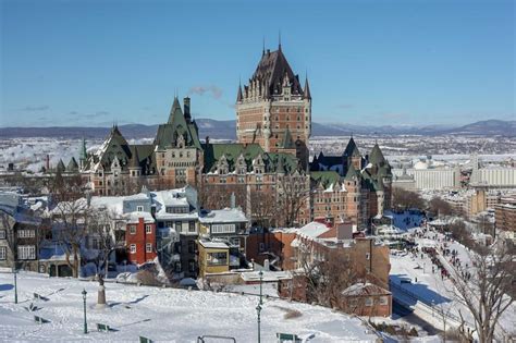 Visitar Quebec Principal Ciudad De Canadá En América Del Norte