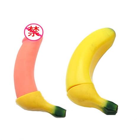 18cm Banana Penis Tricky Toys Funny Gags Trick Jokes Novelty Temperament And Interest Banana Fun