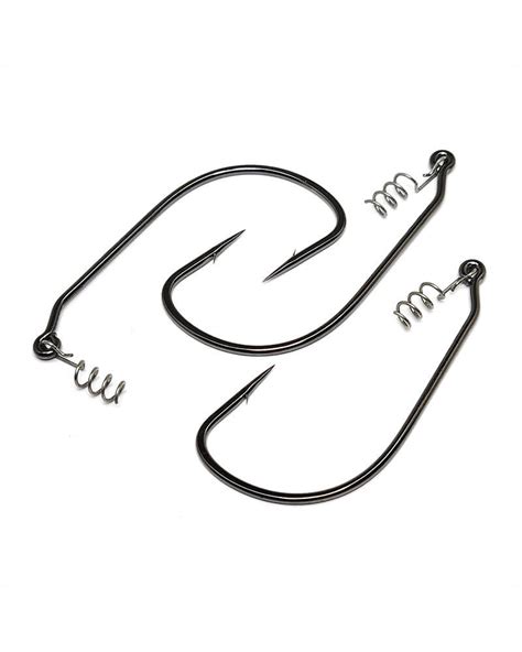 Gamakatsu Offset Worm Ewg Superline Spring Lock Hooks From