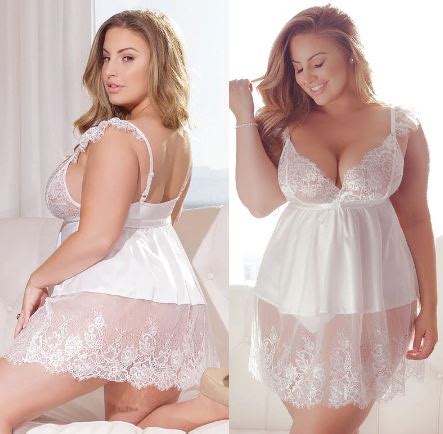 Stunning White Bridal Lingerie In Plus Sizes Everything And Wedding