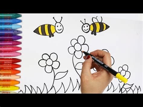 Lebah yang banyak pelajaran dan manfaat kaskus via kaskus.co.id. Cara Menggambar Bunga Dan Lebah Cara Menggambar Dan