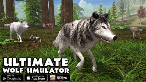 Ultimate Wolf Simulator Game Trailer For Ios And Android Youtube
