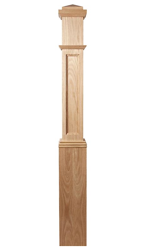 Flat Panel Box Newel C 4091 Fp Direct Stair Parts