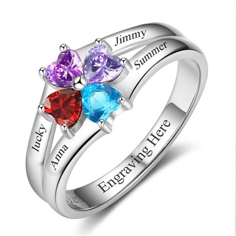 Check spelling or type a new query. Birthstone Rings Mothers Rings 925 Sterling Silver ...