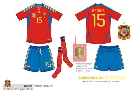 Veja mais ideias sobre espanha seleção, brasão, brasão de armas. Sold Sports Design: Espanha 2011 oficial kits