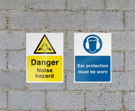 Printed Health And Safety Stickers For Warning And Safety Signs