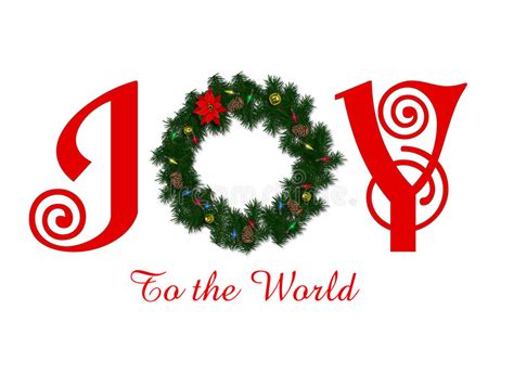 Joy to the World stock illustration. Illustration of peace - 3779064