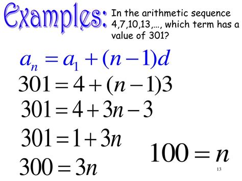 PPT - Arithmetic Sequences PowerPoint Presentation, free download - ID ...