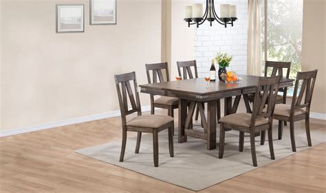 This instructable will show the basic steps to creating formal dining this table setting can be used for those looking to add an element of formality to their every day dining experience or for specia… step 13: Nets 7 Piece Formal Dining Room Set, Brown Wood ...