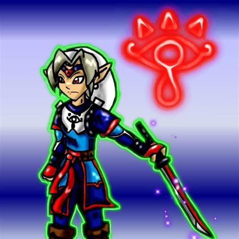 Link Sheikah Guise By Keirii Of Celts On Deviantart