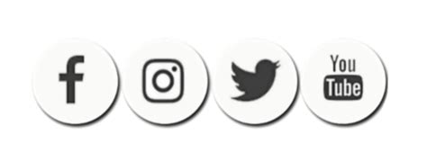 Facebook Instagram YouTube Logo PNG High Quality Image PNG Arts