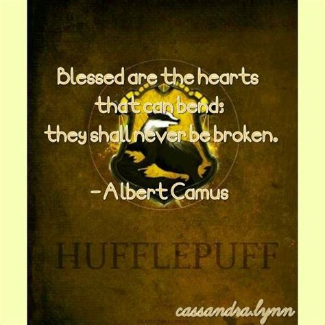 You might belong in gryffindor, where dwell the brave at heart, their daring, nerve, and chivalry, set gryffindors apart. Harry Potter House Quotes: Hufflepuff | Harry potter ...