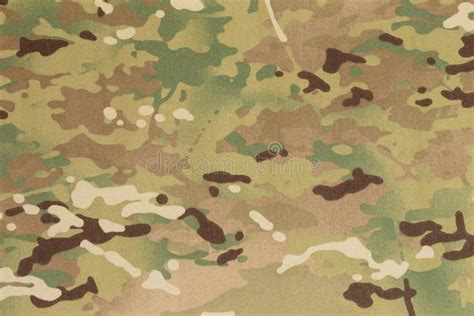 Armed Force Multicam Camouflage Fabric Stock Image Image Of Clothing