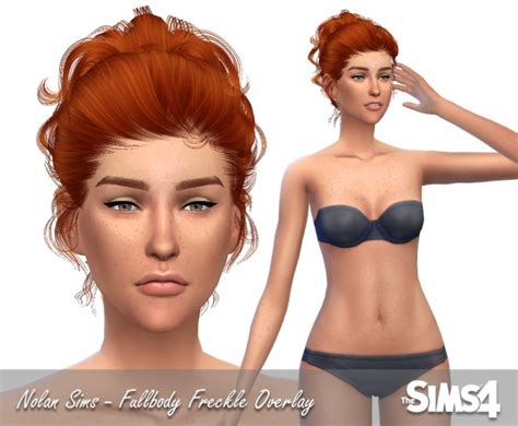 Fullbody Freckles Overlay At Nolan Sims Sims 4 Updates