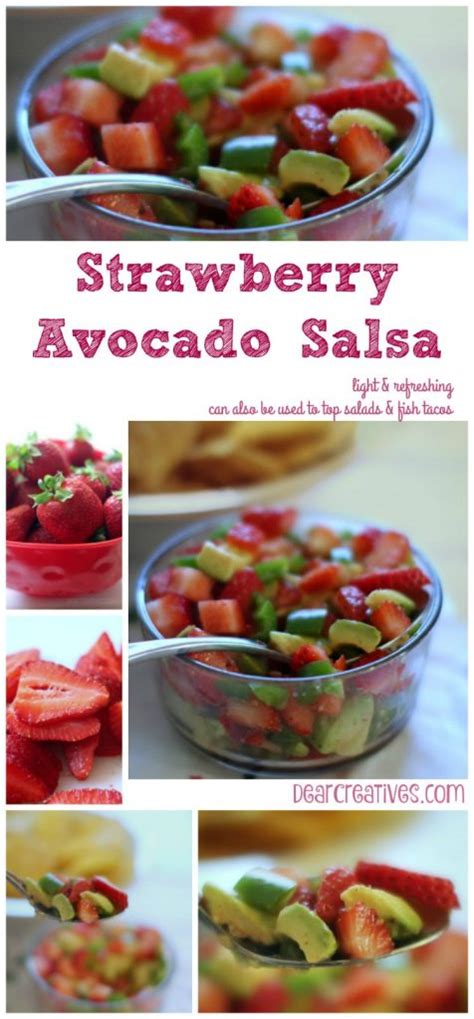 Strawberry Avocado Salsa Recipe Appetizer Recipe