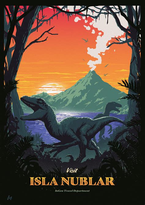 Visit Isla Nublar Geekyninja Posterspy