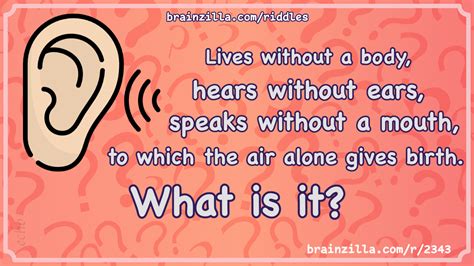 Lives Without A Body Hears Without Ears Speaks Without A Mouth To