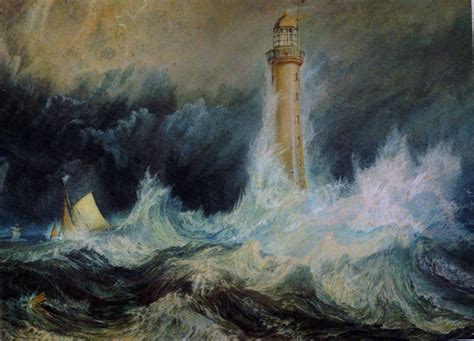 Light house | Turner peinture, William turner, Peinture