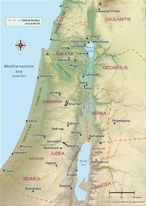 Map Of The New Testament ImageGallery