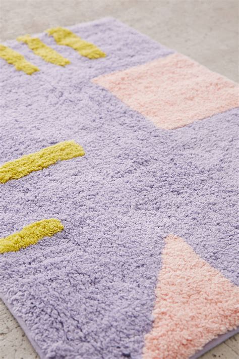 Shop geo bath mats designed by independent artists. Mod Geo Bath Mat (With images) | Bath mat, Mod, Print design