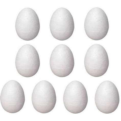 aleko 10fegg decorative realistic artificial hatching chicken faux fake eggs package of 10