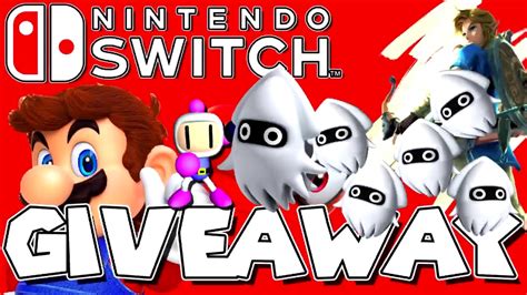 Nintendo Switch Giveaway Winners Announced Youtube