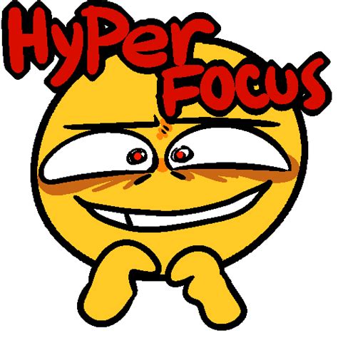 Custom Discord Emojis — A Hyperfocus To Go With The Cant Focus This Is